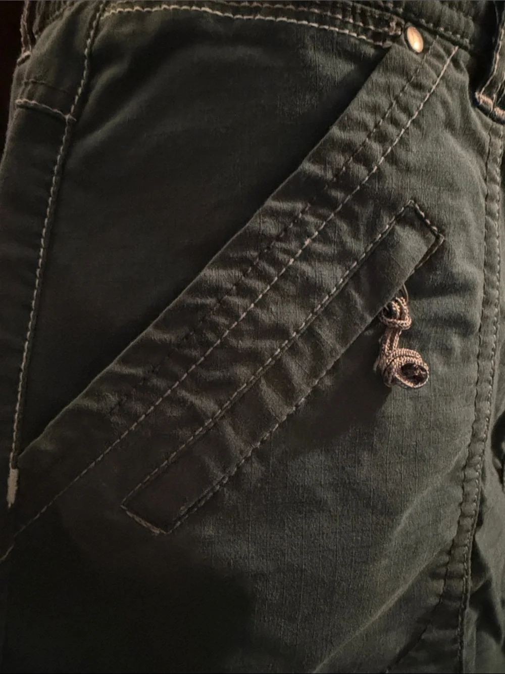 Title Nine Teal Utility Skirt - Picture 2 of 8